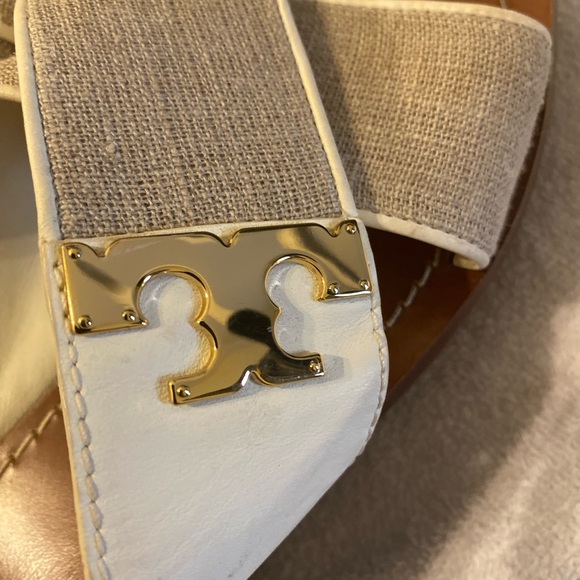 Tory Burch Culver Linen wedge - Picture 4 of 9